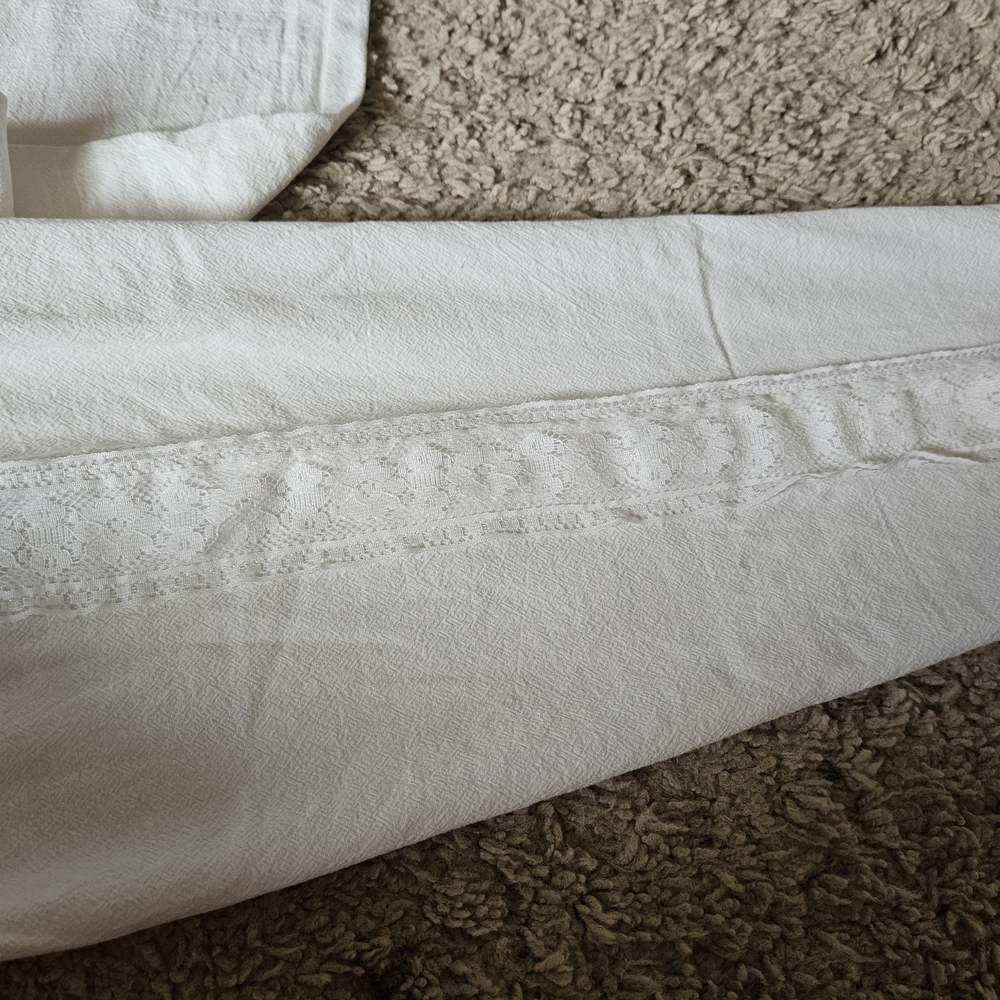 White Drawstring Joggers - Picture 4 of 9